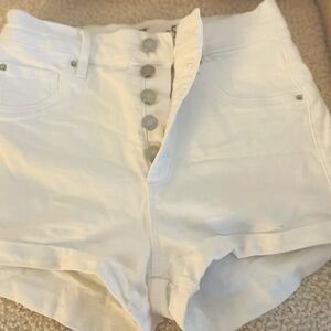Ultra High Rise white Jeans very comfy.